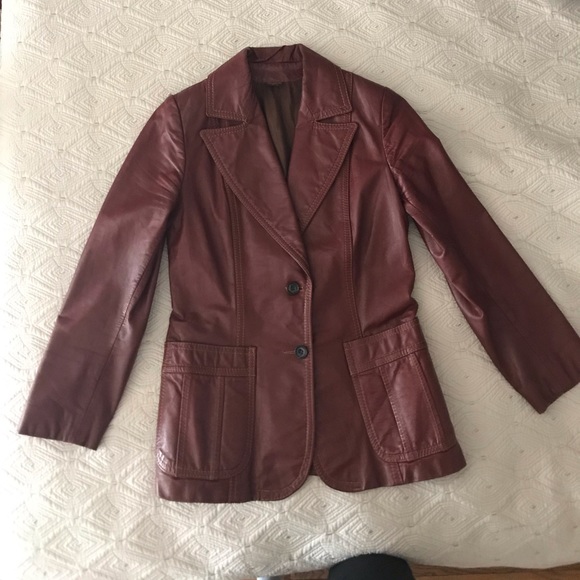 Vintage ‘70s Leather Jacket - Picture 1 of 3